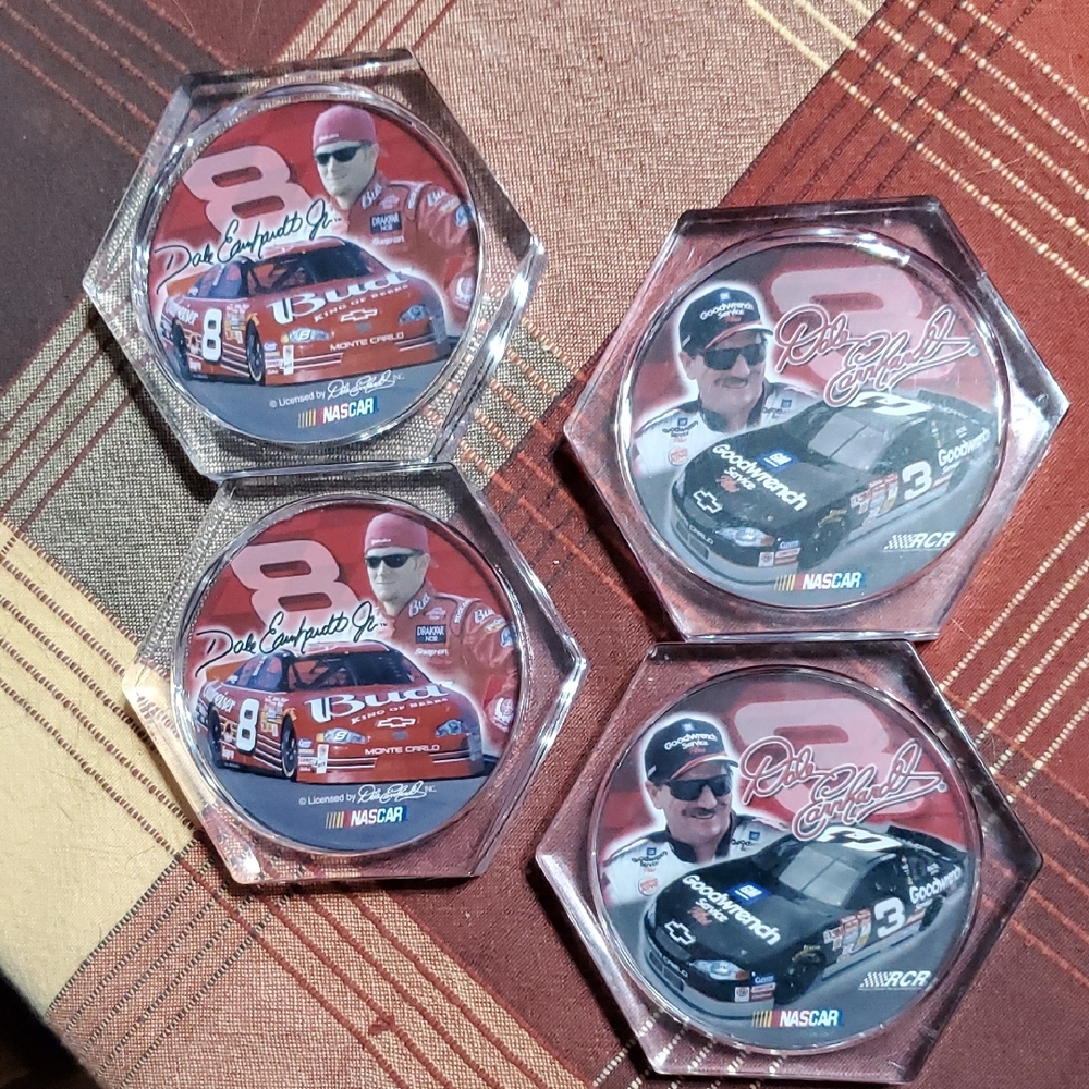 Dale Earnhardt Sr. and Jr. Nascar Coasters